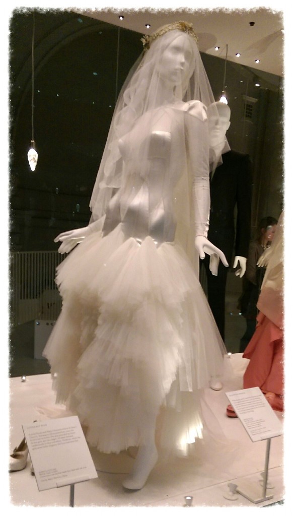 The sneaky pic of the beautiful Pam Hogg dress