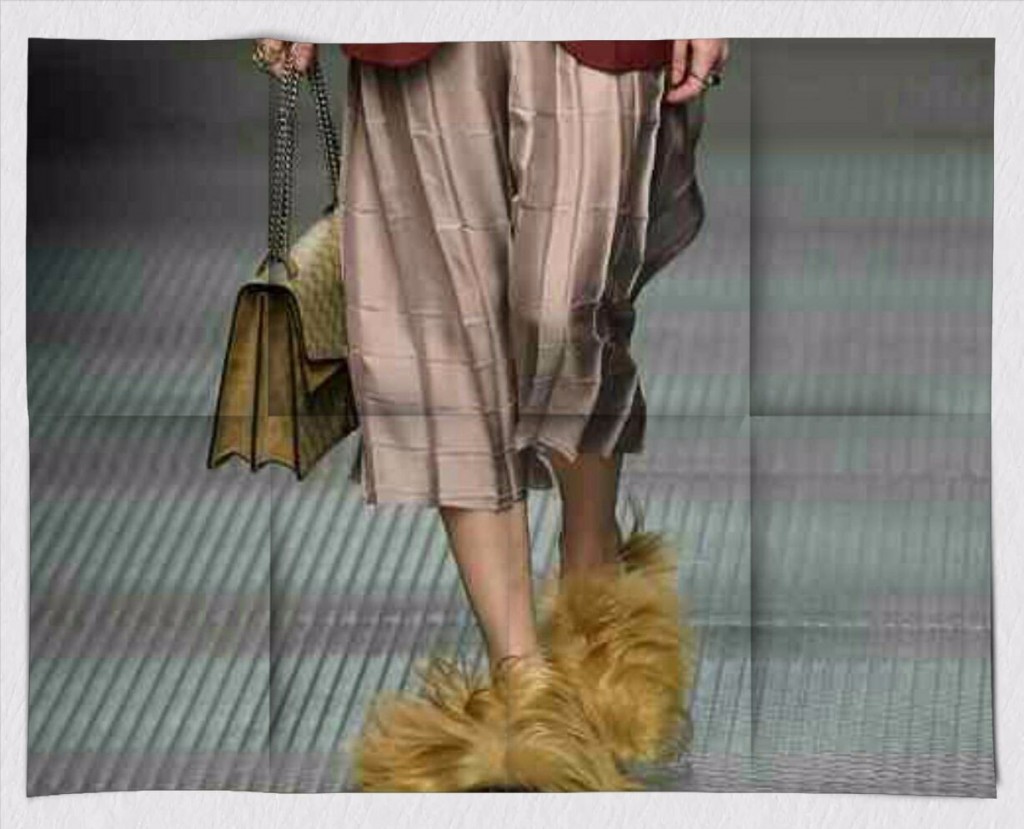 The famous Gucci slippers Pic is from www.mydaily.co.uk credit is Getty pictures 