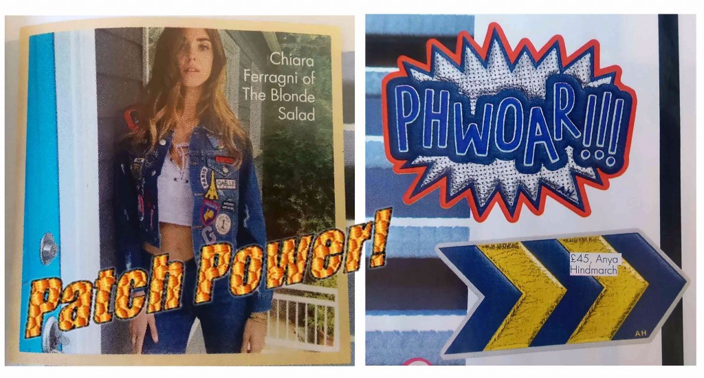 atchpower - as reported in this months Hello Fashion Magazine