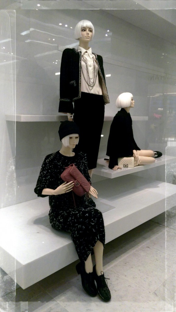 the first Chanel display