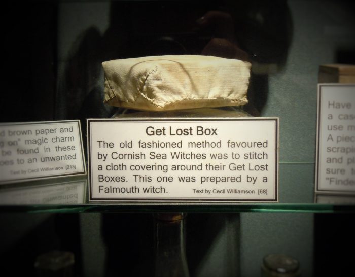 The inspiration the 'Get lost' spell box