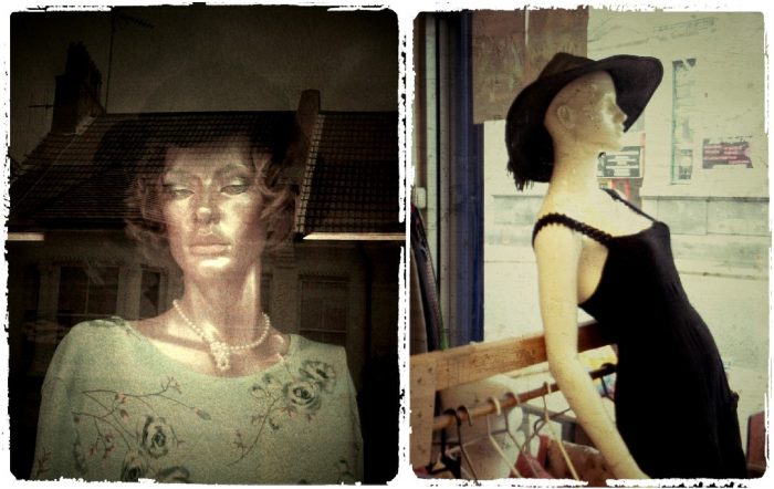 2 Charity Shop mannequins now exist only as images...